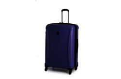 IT Luggage Duralition 4 Wheel Hard Shell Suitcase M - Blue